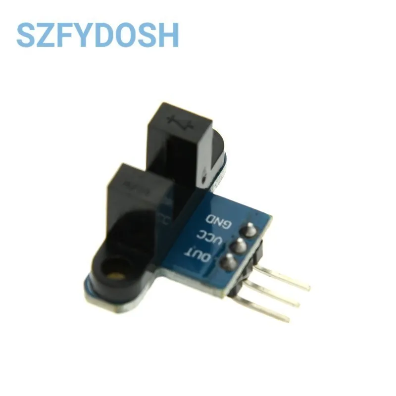 IR Infrared Slotted Optical Speed Measuring Sensor Detection Optocoupler Module For Motor Test