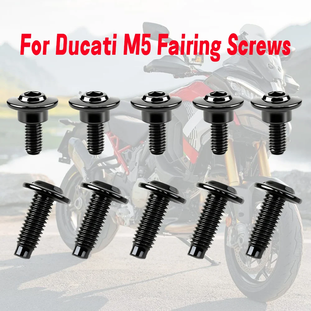 Cowling Stainless Fairing Screws For Ducati Multistrada V2 V4 950 1100 1200 1260 S Panigale 1098 1198 899 959 1199 1299 Parts