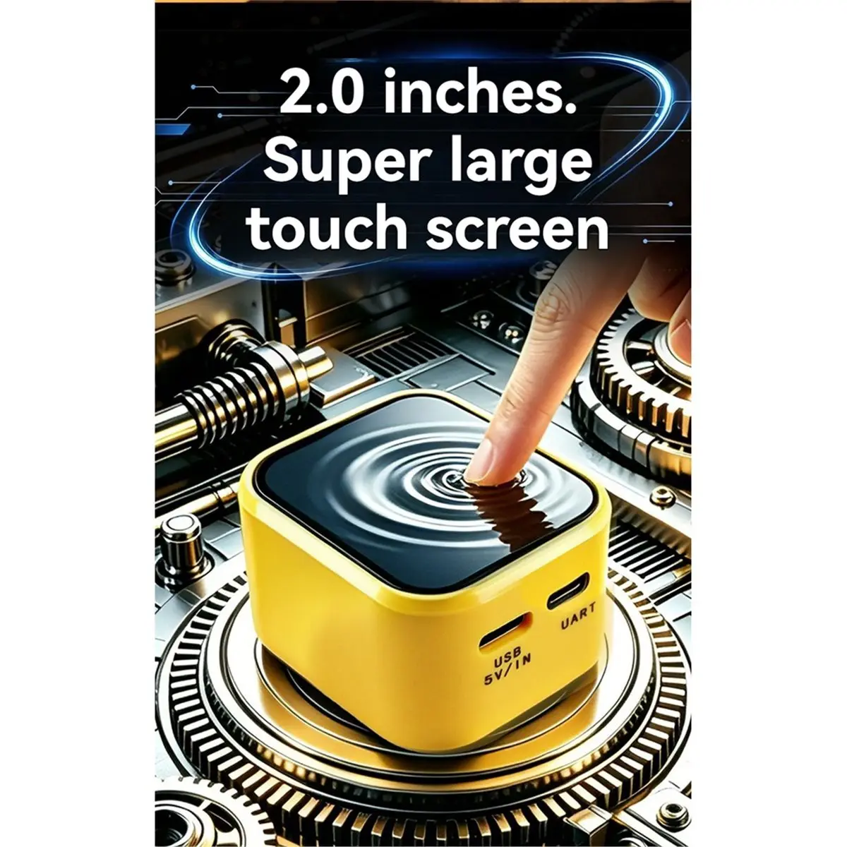 B72ABG Smart AI Chatbot Desktop Learning Companion WiFi Voice Control Multilingual Assistant for Kids Educational Learning