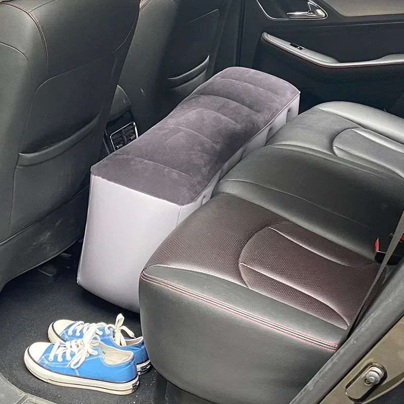 

2520Inflatable Car Travel Bed Mattress for Auto Seat Accessories Back Seat Gap Pad Air bed Cushion Outdoor without Air Pump