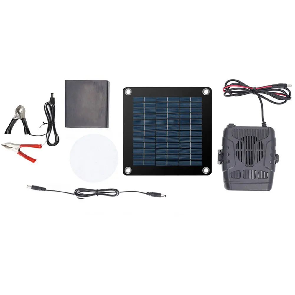 Heating Device with Solar Power for Chicken Dog Cat Shelters Small Greenhouses Portable and Efficient Outdoor Heating System