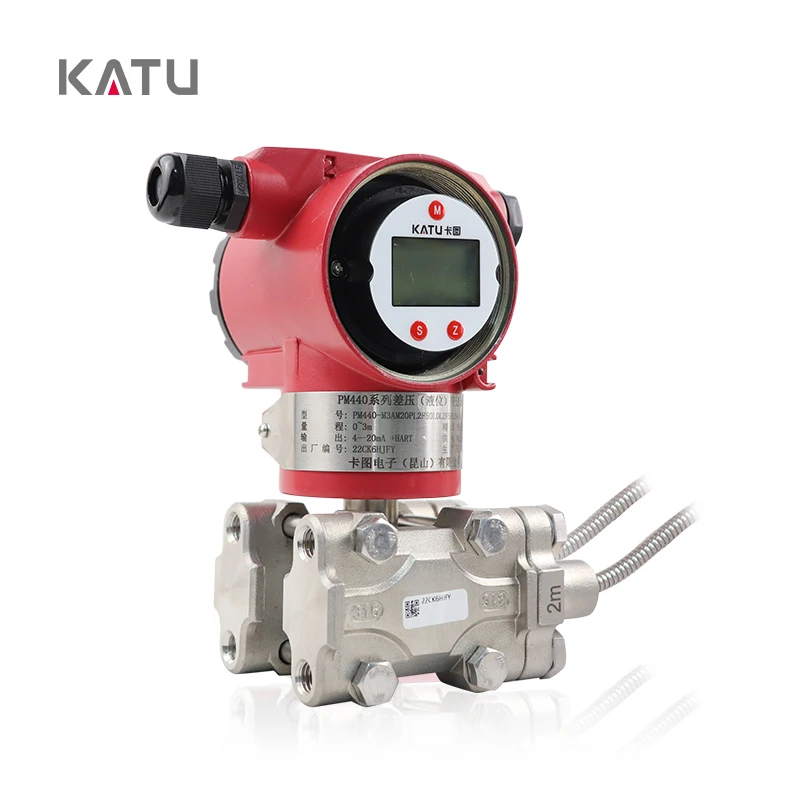 

Factory direct high-precision double flange 4-20mA-HART explosion-proof differential pressure (liquid level) transmitter