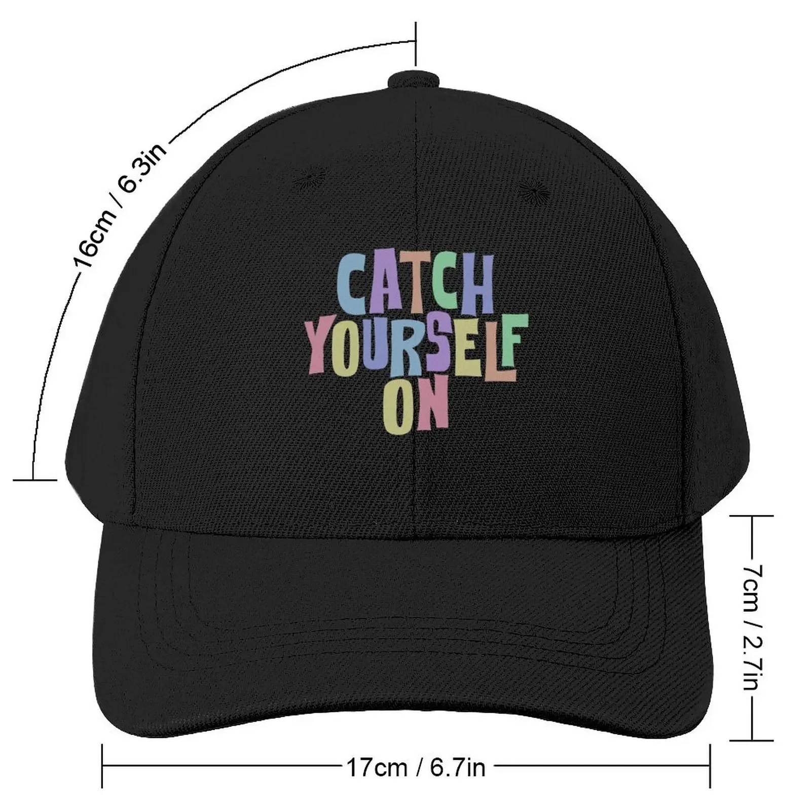 Catch Yourself On | Northern Ireland & Irish Sayings Baseball Cap Luxury Cap Wild Ball Hat Men Golf Wear Women's