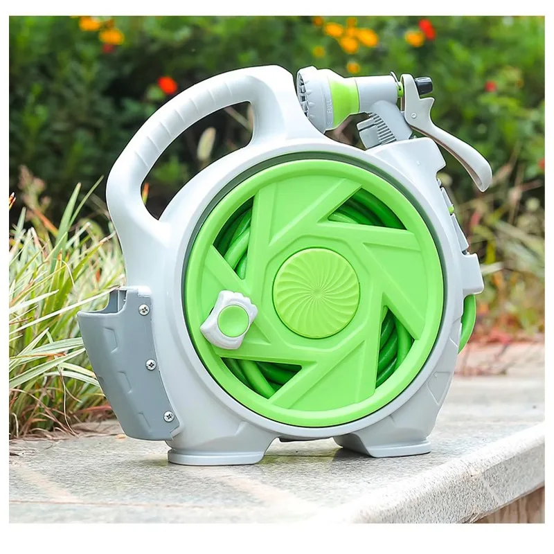 Hot Selling Retractable Garden Hose Reel for Yard Lawn Watering Car Washing