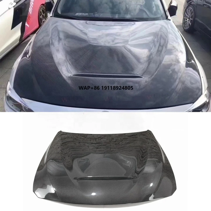 

GTS Style Carbon Fiber Front Bonnet Hood for F30 335i 340i 3 Series New F32 F33 F36 F34 4 Series G80 Engine Hood Cover