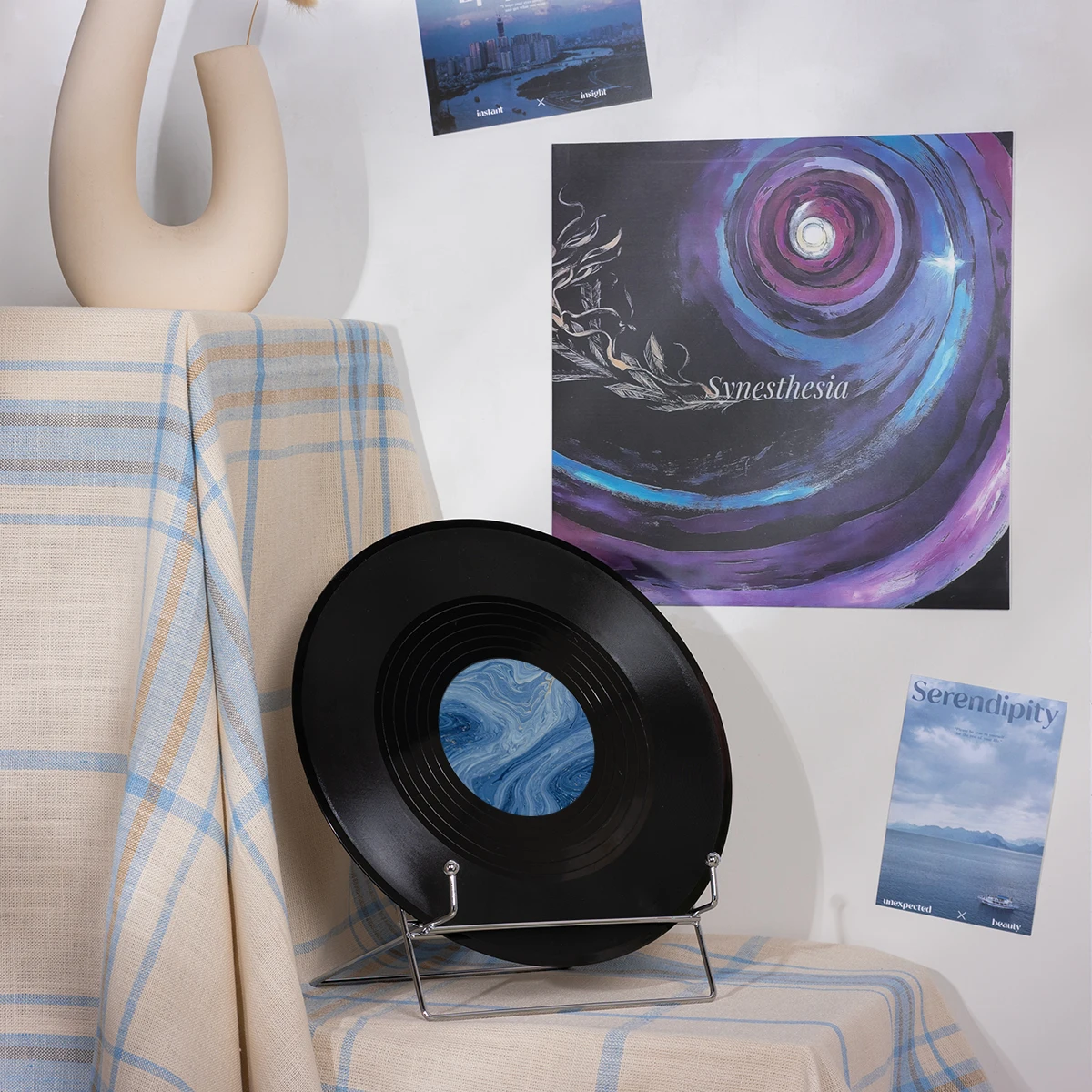 New Antique Vinyl Simulation Record Album Envelope Room Living Room Bedroom Bar Wall Decoration Ornament Birthday Gift