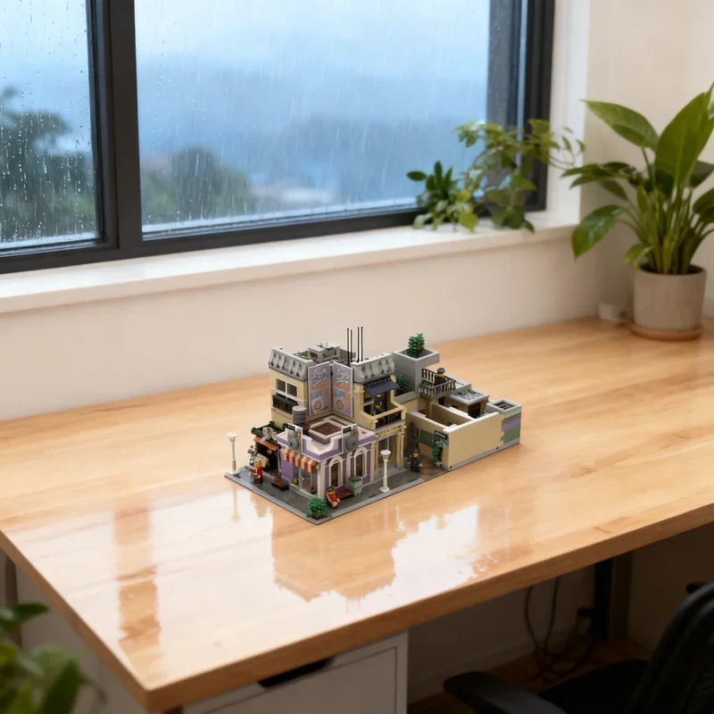 

2897 деталей MOC: Тюрьма (2 набора) — альтернативная модель для сборки от Creator Expert. Архитектурный конструктор. Идея для рождественского подарка. Развивающая игрушка.