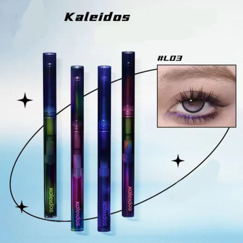 Kaleidos Epiphany Glow Melt Eyeliner Flower Mirror Lingguang Smooth Eyeliner Glue Pen Waterproof Ssmudgeproof Chameleon Eyeliner