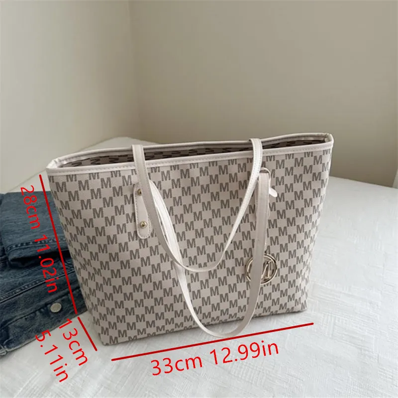 حقيبة كتف كبيرة تحت الإبط للنساء حقيبة حمل أنيقة، حقيبة يد كلاسيكية مناسبة للاستخدام اليومي، العمل، في الهواء الطلق، السفر، التسوق #6