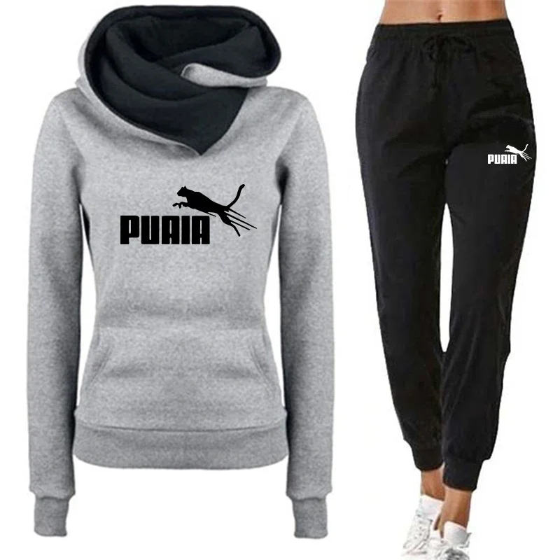 Autumn Winter Casual Sports Outfits Women's Set/Hoodie/Pants 2026 New Arrival Women's Tracksuit Hooded Sweatshirt and Sweatpants