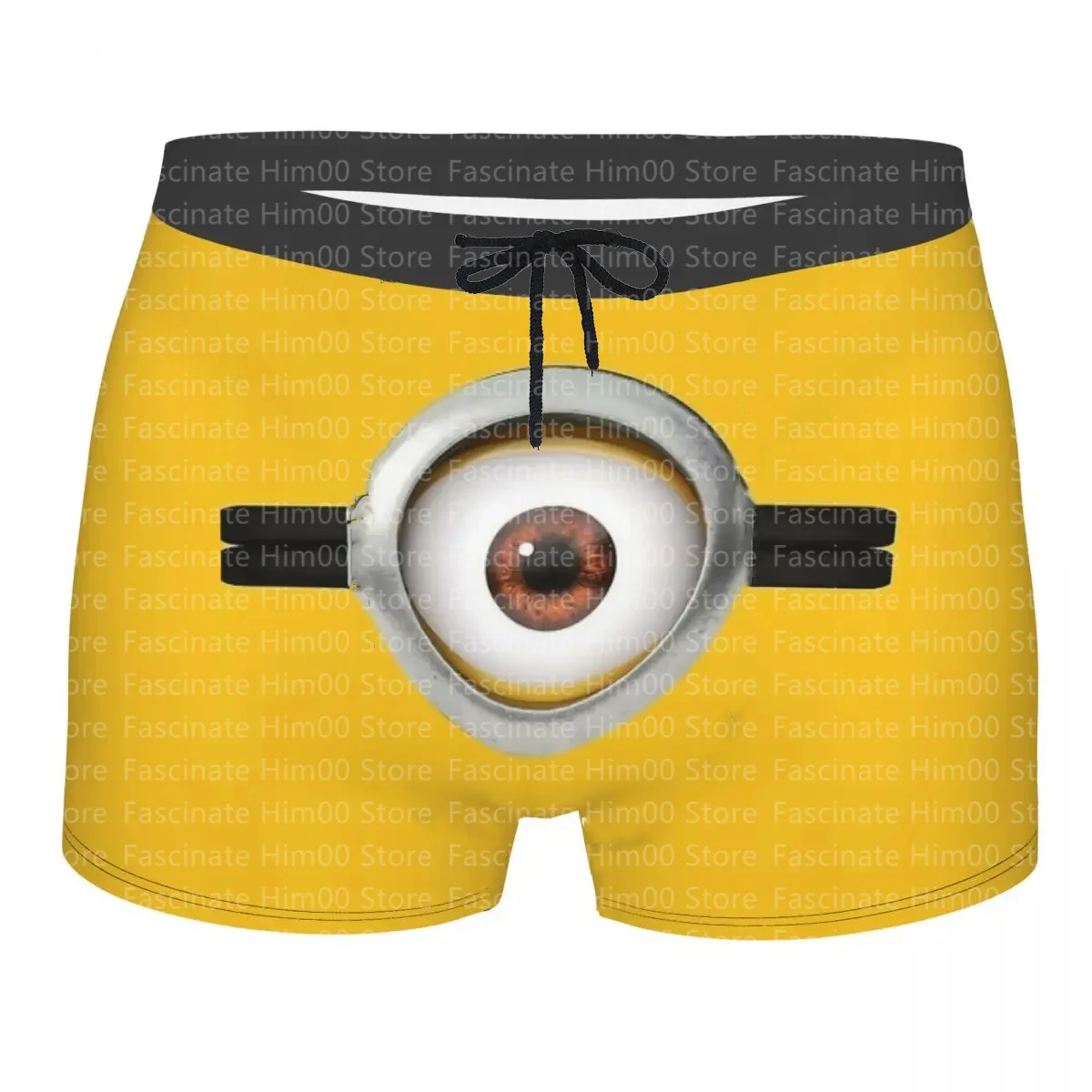 2024 New Minions Funny Pattern Shorts for Boys Street Casual Clothing Shorts for Children\'s Vacation and Entertainment Shorts