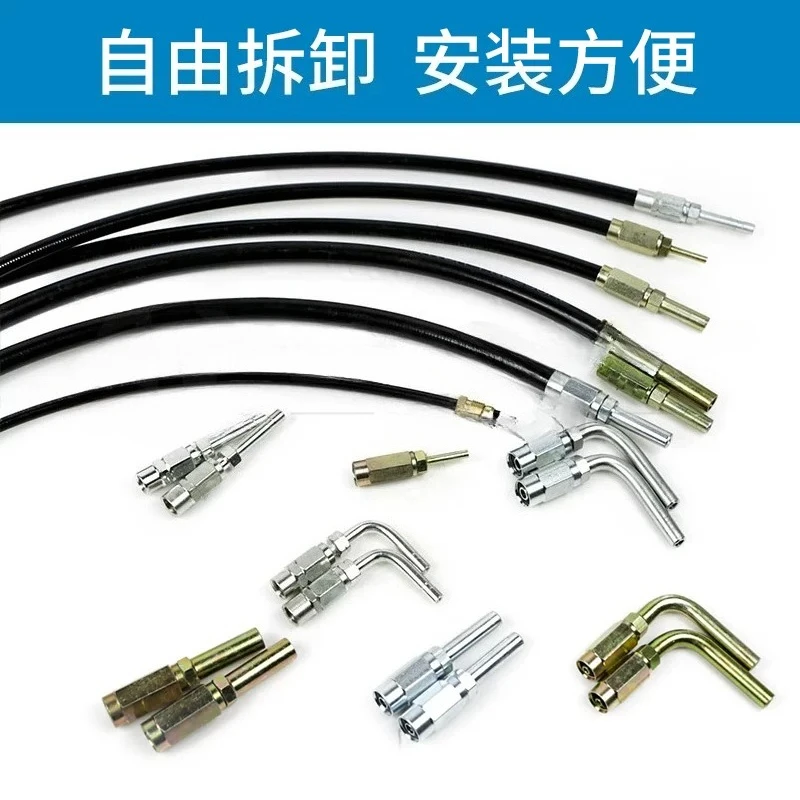 High Pressure Composite Resin Hose 8.6mm/11mm, Removable Straight Expandable Bendable Core Connector Tubing