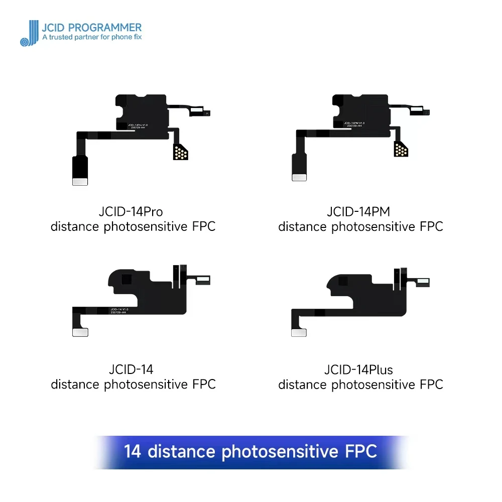 JCID V1SE V1S Pro JC استقبال FPC الأذن المتكلم الكابلات المرنة آيفون 8X11 12 13mini 14PM الوجه ID صحيح لهجة إصلاح