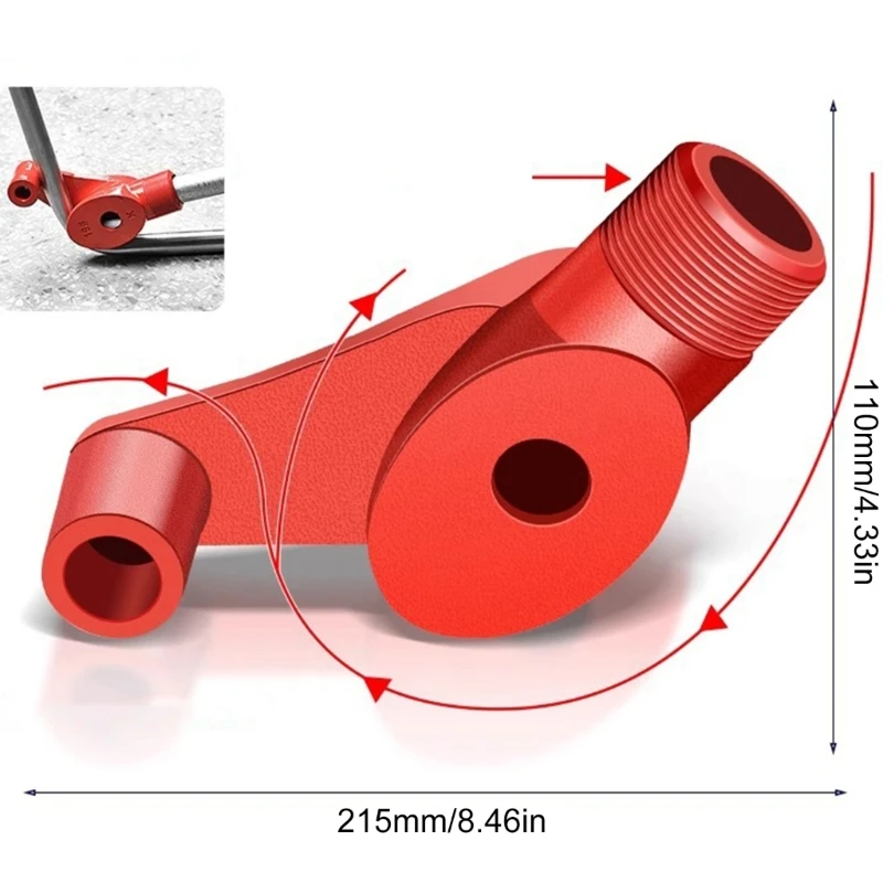 Multifunction 90°‑180°Wire Pipe Bender Enhances Work Efficiency for Electricians Dropship