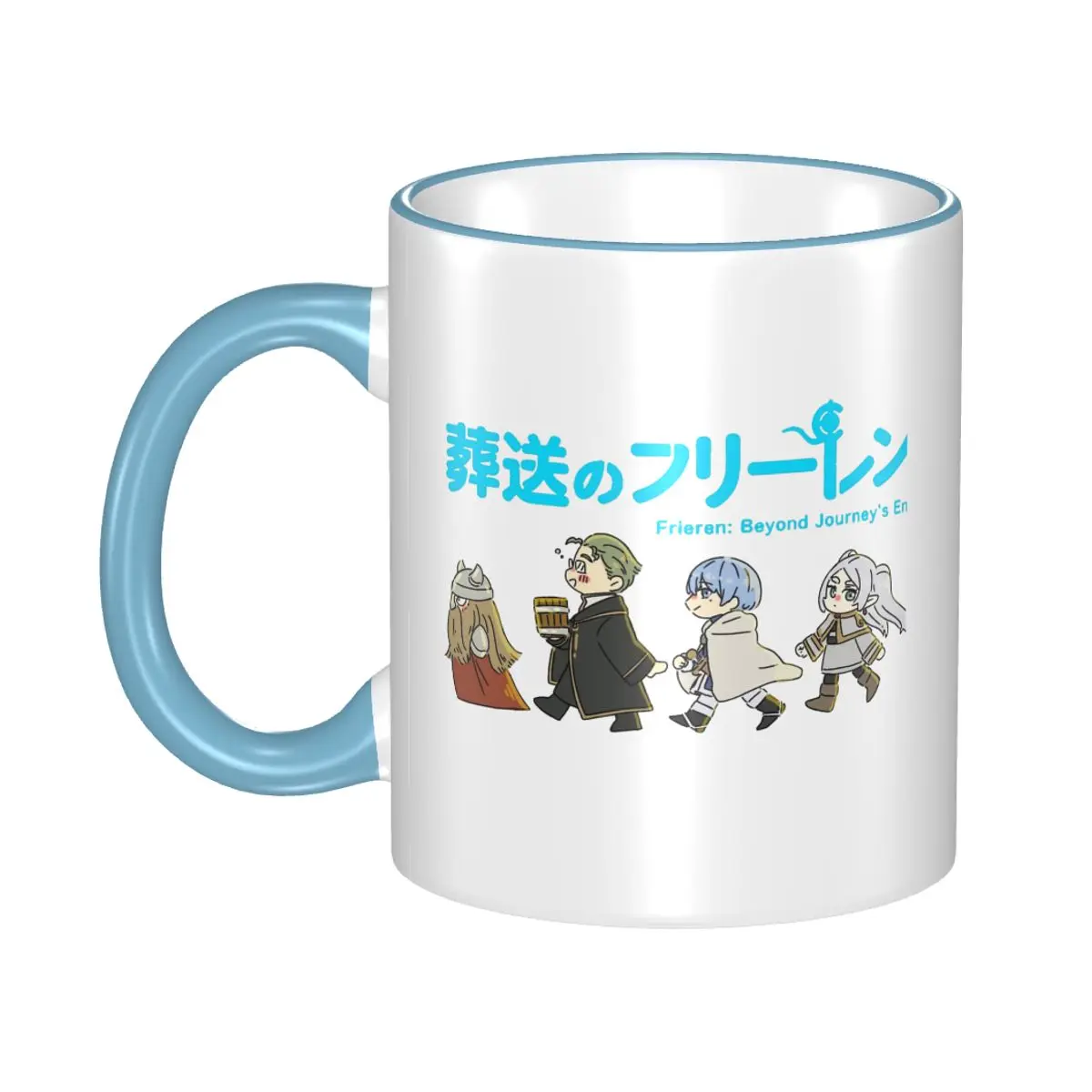 

Frieren Beyond Journey's End Merch Coffee Mugs Fun Tea Cups Gift