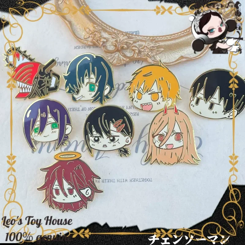 

Оригинальный металлический значок-брошь Q-версии по мотивам Chainsaw Man (Резе, Дэнджи, Мапава, Аки, Хаякава) – идеальный подарок для фанатов, аксессуар для сумки