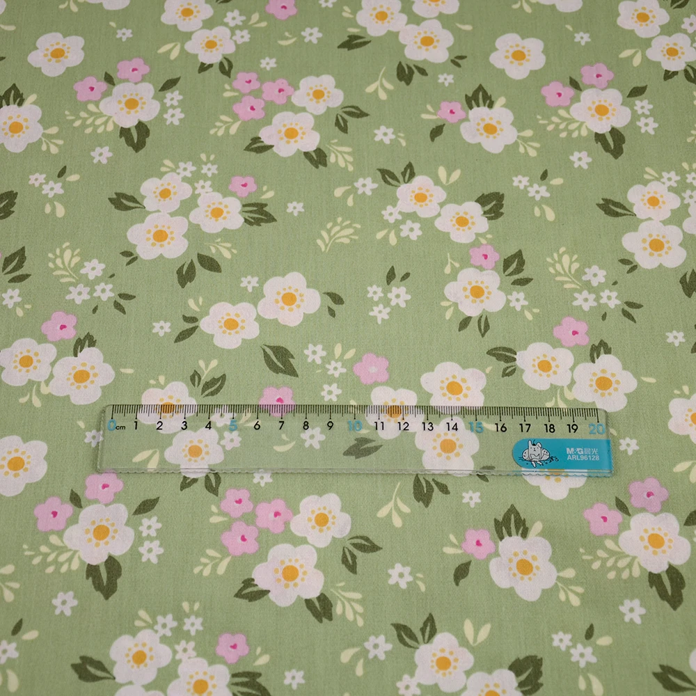 Teramila Rose Gedruckt Baumwolle Stoffe durch die Meter für Nähen Stoffe in Meter Freies Verschiffen, Bettwäsche Sets, quilts, Patchwork, Kleid – Detail 35