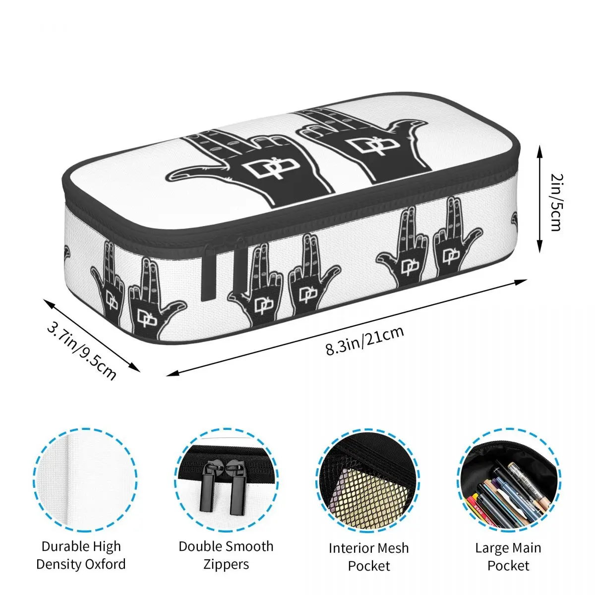 Signe กรกฎาคม Dor Et Platine ดินสอสําหรับของขวัญนักเรียนกล่องปากกาดินสอกระเป๋าเครื่องเขียนผู้ถือปากกากระเป๋า