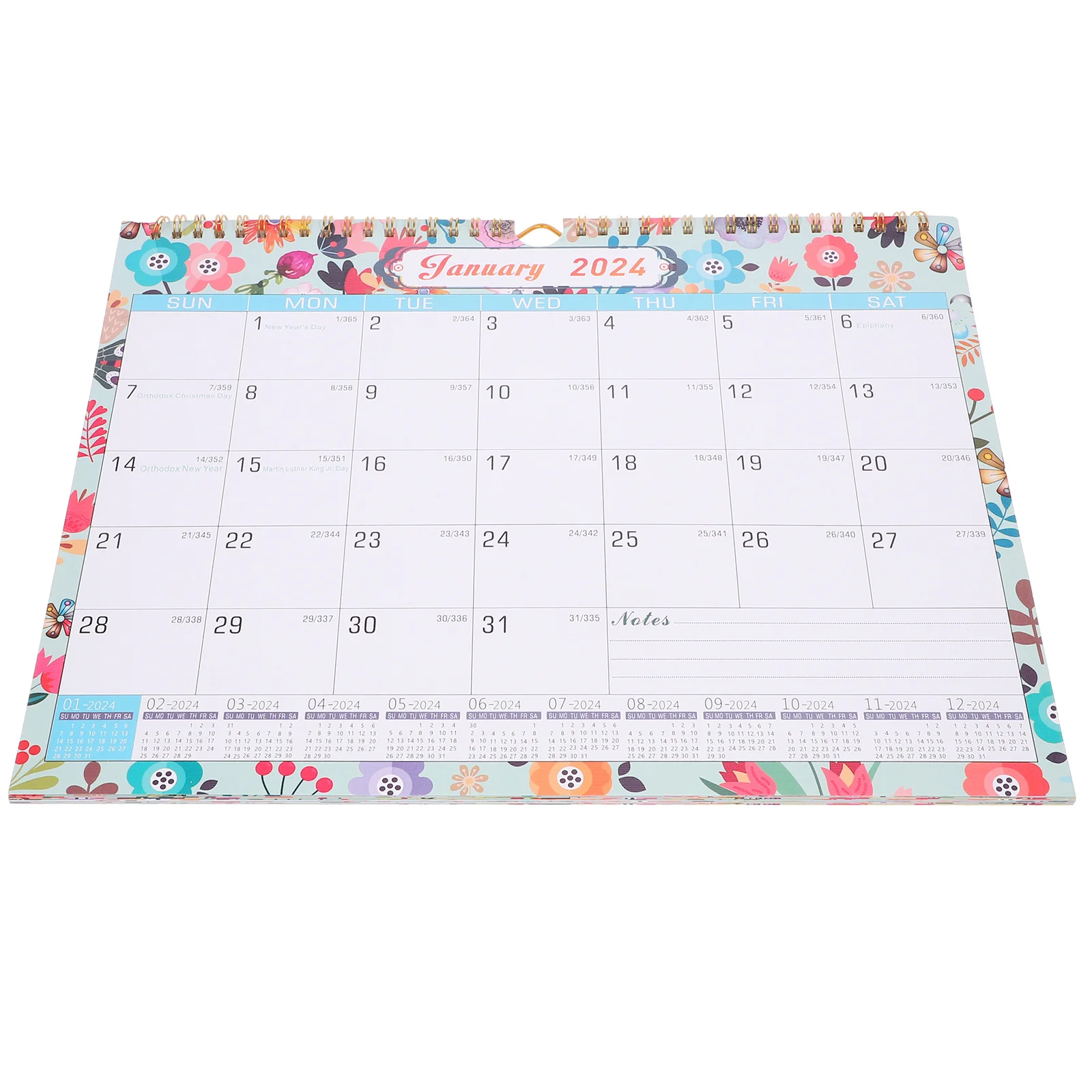 تقويم الحائط الإنجليزي 2024-2025 معلق شهري مكتب موعد العد التنازلي الاستخدام اليومي التقويم تقويمات الحائط #3