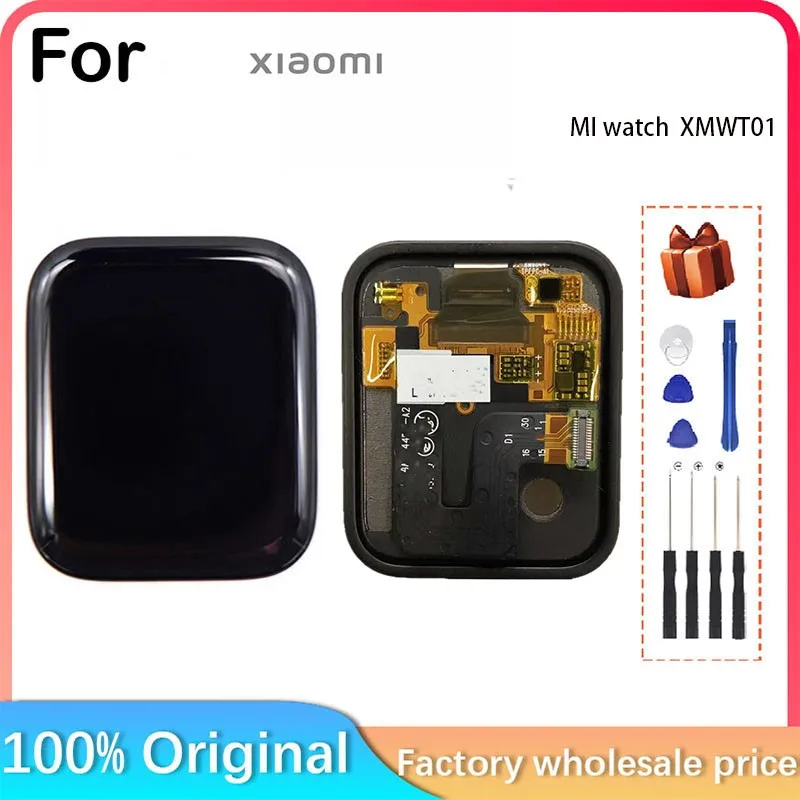 For Xiaomi mi watch LCD Display touch screen panel digitizer Assembly Repair Smart Watch Screen Repair