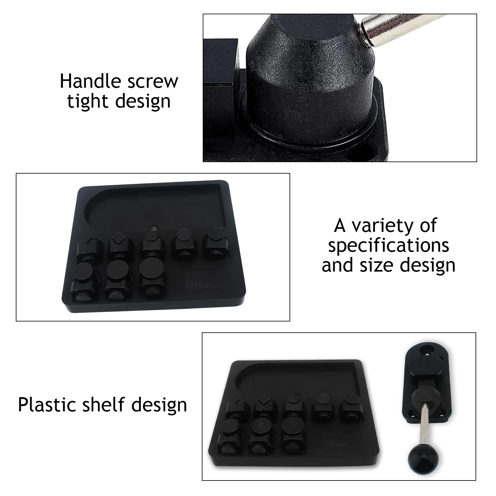 Ring Bending Machine Ring Bender with Nylon Dies Multi-Functional Ring Earring Bend Tool Ring Jewelry Making Repair Tools