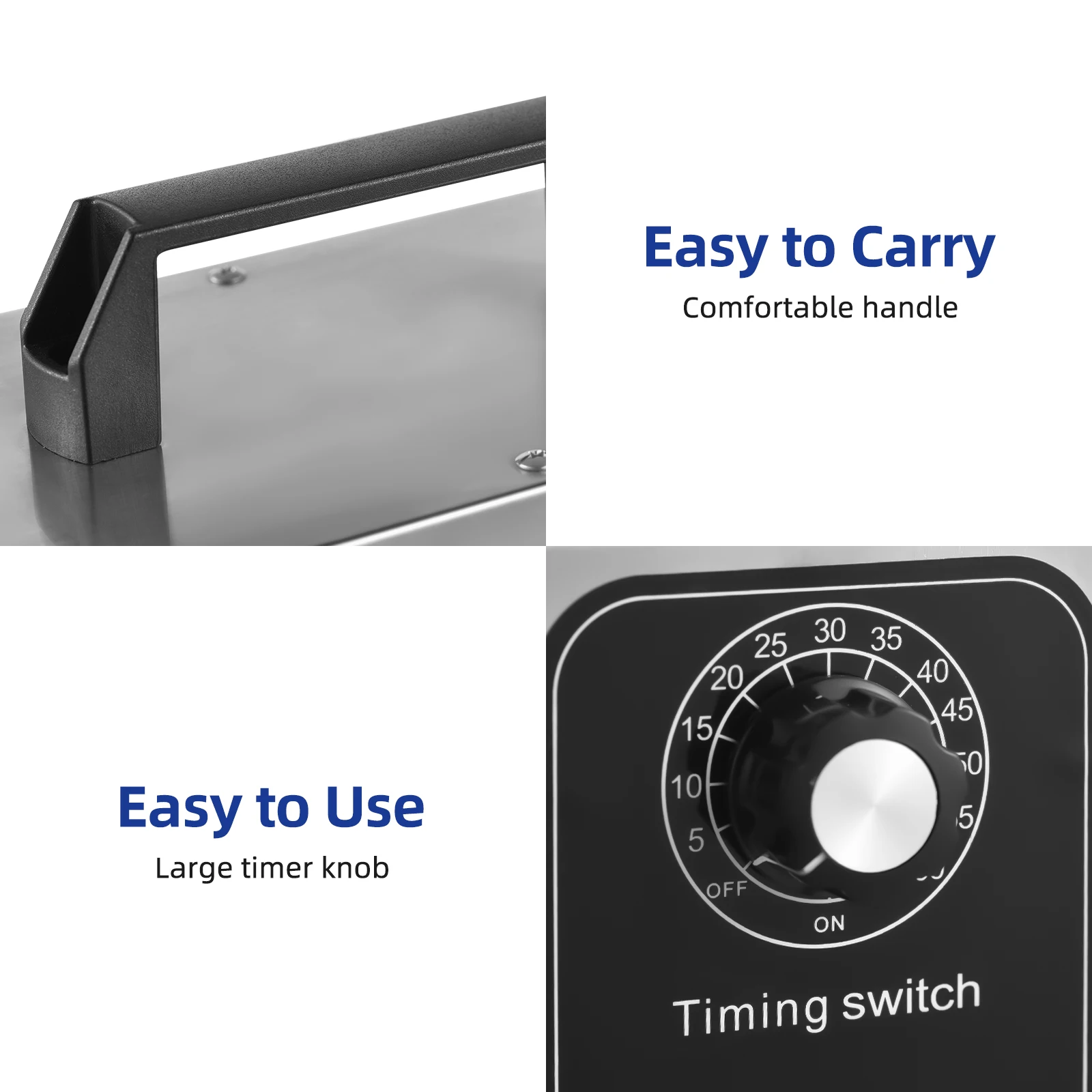 مولد أوزون محمول الفولاذ المقاوم للصدأ آلة الأوزون إزالة الرائحة المؤين لتنقية الهواء الأوزون للمنزل سيارة الحيوانات الأليفة 0-60 دقيقة الموقت