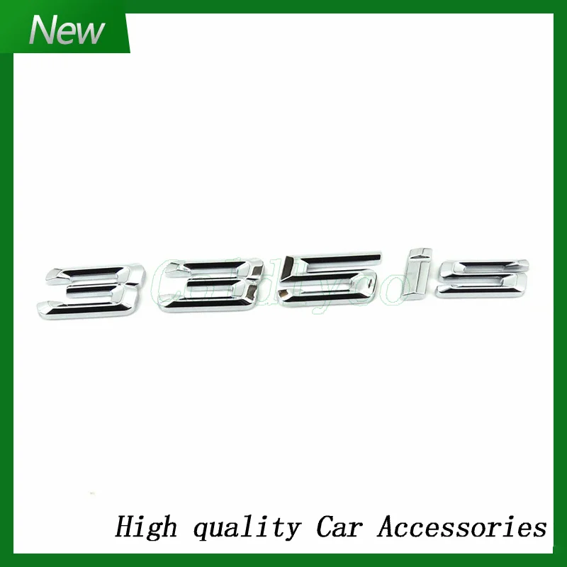 

ABS Letter Number 325Ci 330Ci 645Ci 325xi 528xi 335ix letter Emblem for Sports Car Roadster Coupe Car Trunk Sticker