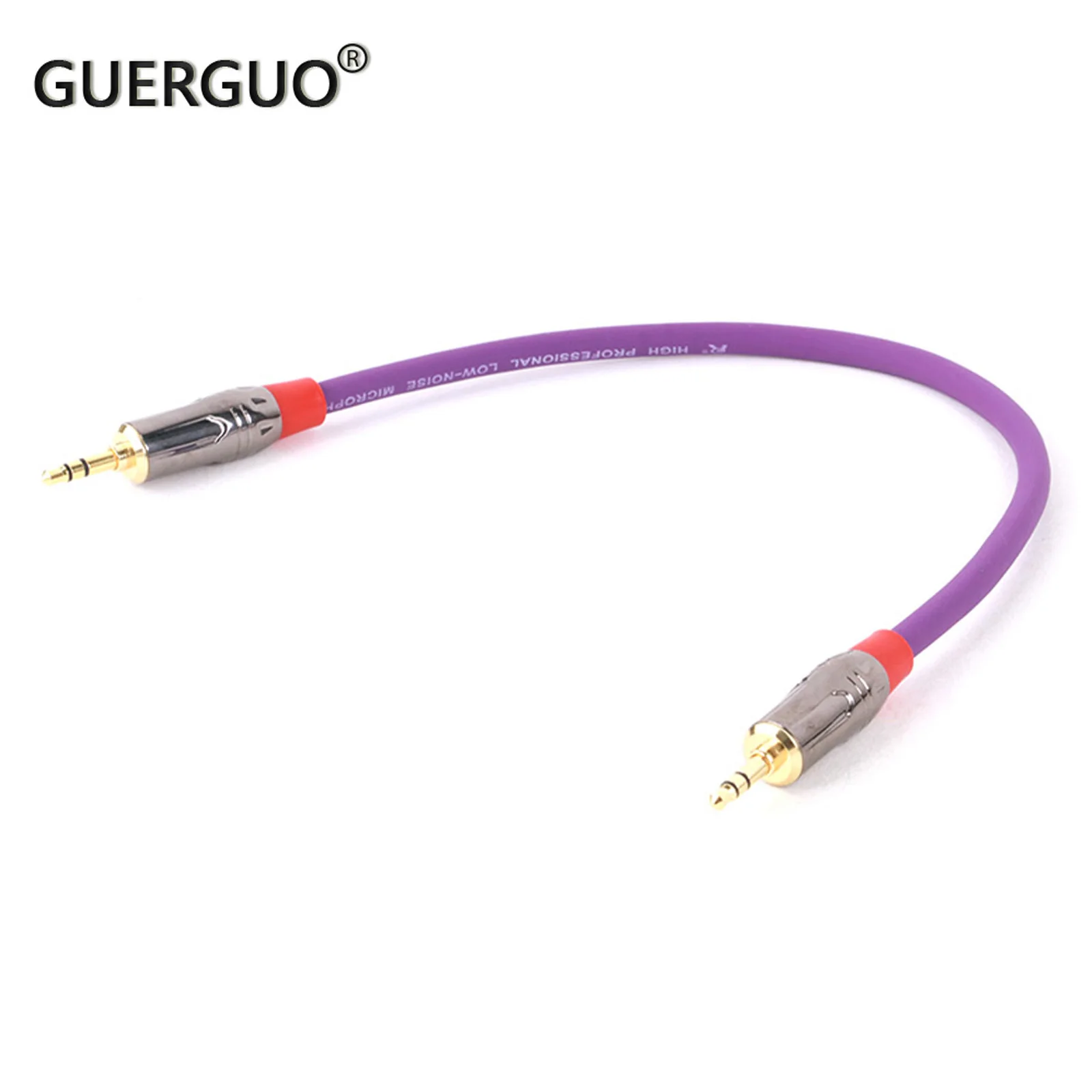 

Dual 3.5mm 1/8inch Stereo TRS Male Jack to Straight Patch Cable For Guitar Microphones Professional Audio Set-ups Etc 0.3M-15M