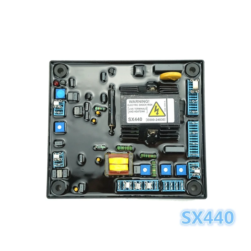 SX440 Brushless Generator Auto Voltage Regulator Convenient And Portable AVR Generator Parts Accessory Module