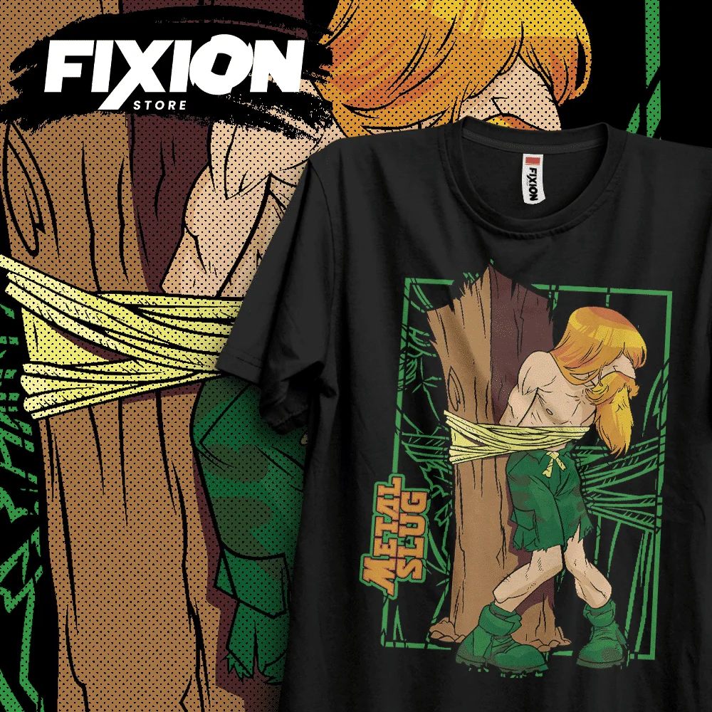 Metal Slug – Prisionero Y1 Anime T Shirt Manga Gift For Anime Lover All Size Cotton