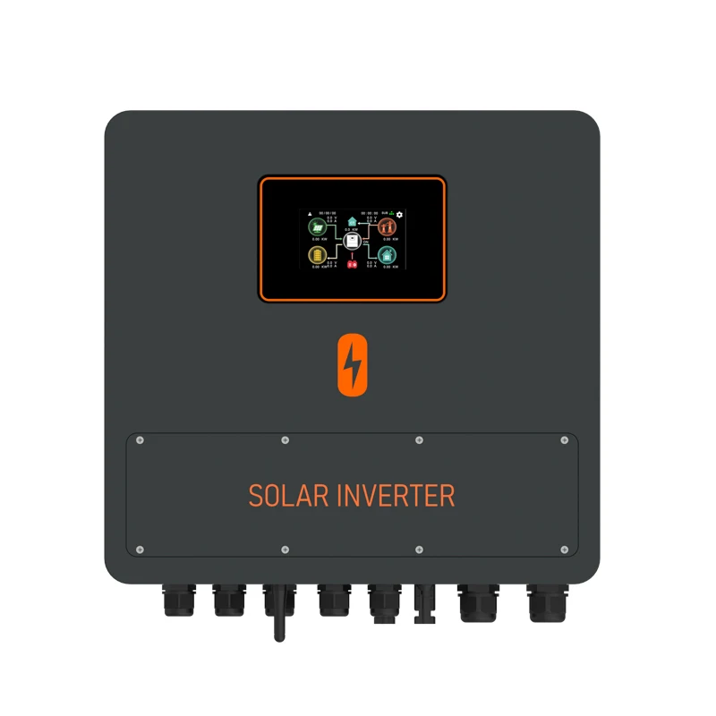 【IP65】PowMr 6KW Hybrid-Solarwechselrichter 48V 220V Off-Grid-Wechselrichter mit MPPT 125A Ladegerät, eingebautem WIFI, parallelisierbar mit bis zu 6 Geräten