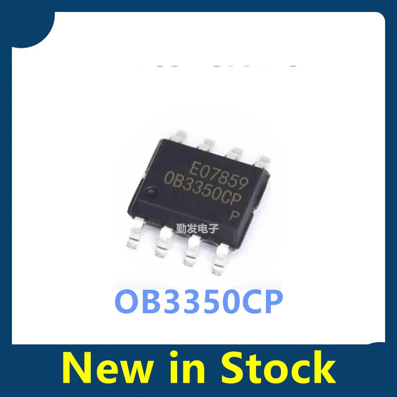 10PCS OB3350CP, OB3350, OB3350CPA – SOP-8 surface-mount LCD control ICs