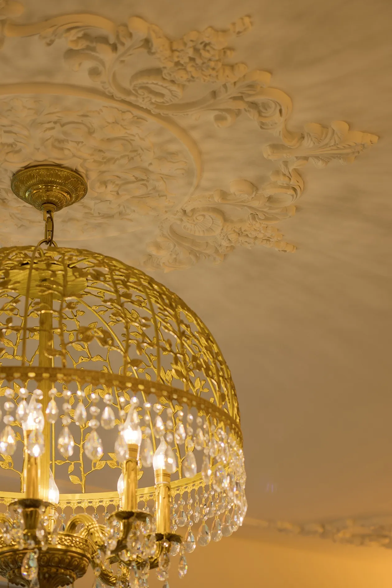 ثريا كريستالية، فيلا أوروبية من النحاس بالكامل، ممر مدخل المطاعم الفاخر، غرفة النوم، إضاءة منزلية للدراسة #5