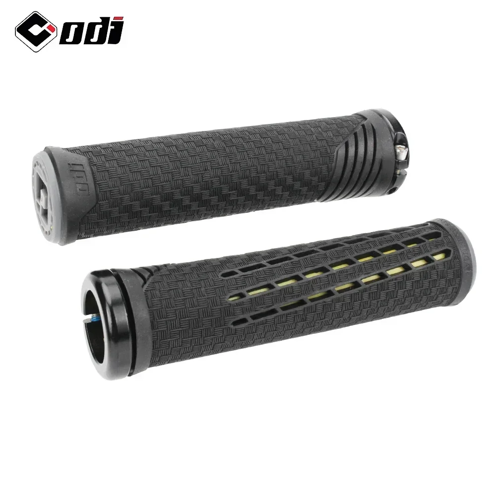 

ODI CF-2Bicycle Grips Carbon Fiber Reinforced Handle Plugs MTB Anti-slip Lock-on Handlebar Cover Comfortable Bicycle Accessories