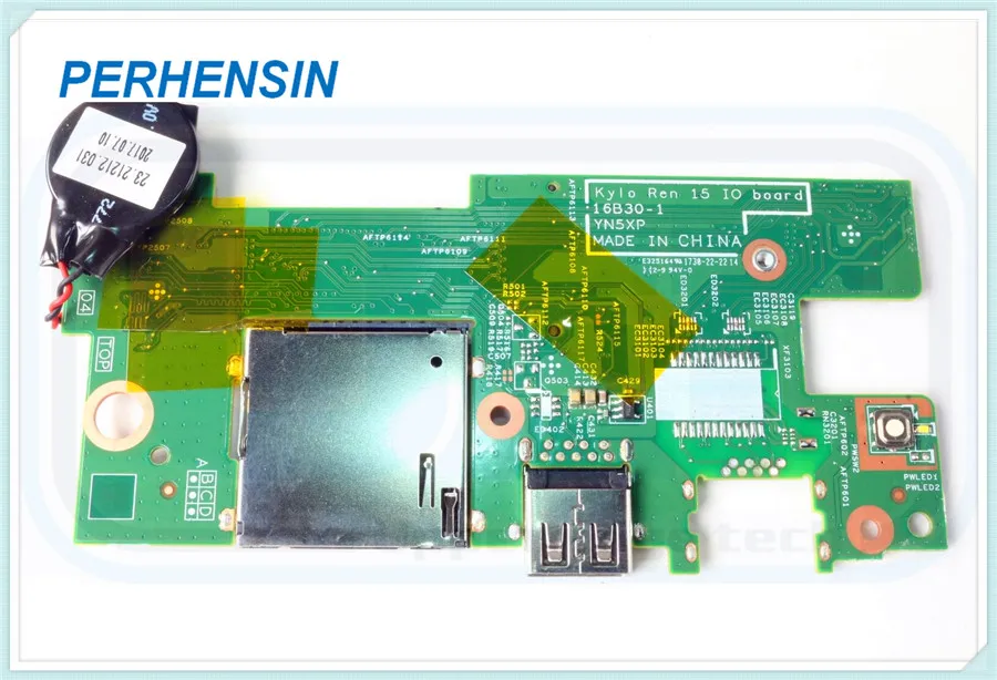 For Dell Inspiron 15 7570 7573 POWER BUTTON IO Board+CABLE CHB02 YN5XP  23G91 100% Perfect Work