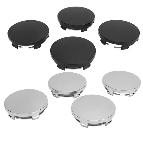 4PCS 60mm Car Wheel Center Hub Cap with Iron Ring Stylish Wheel Tyre Center Rim Hub Cover Universal for Vehicle new 10 best sales bmw wheel cap - №3