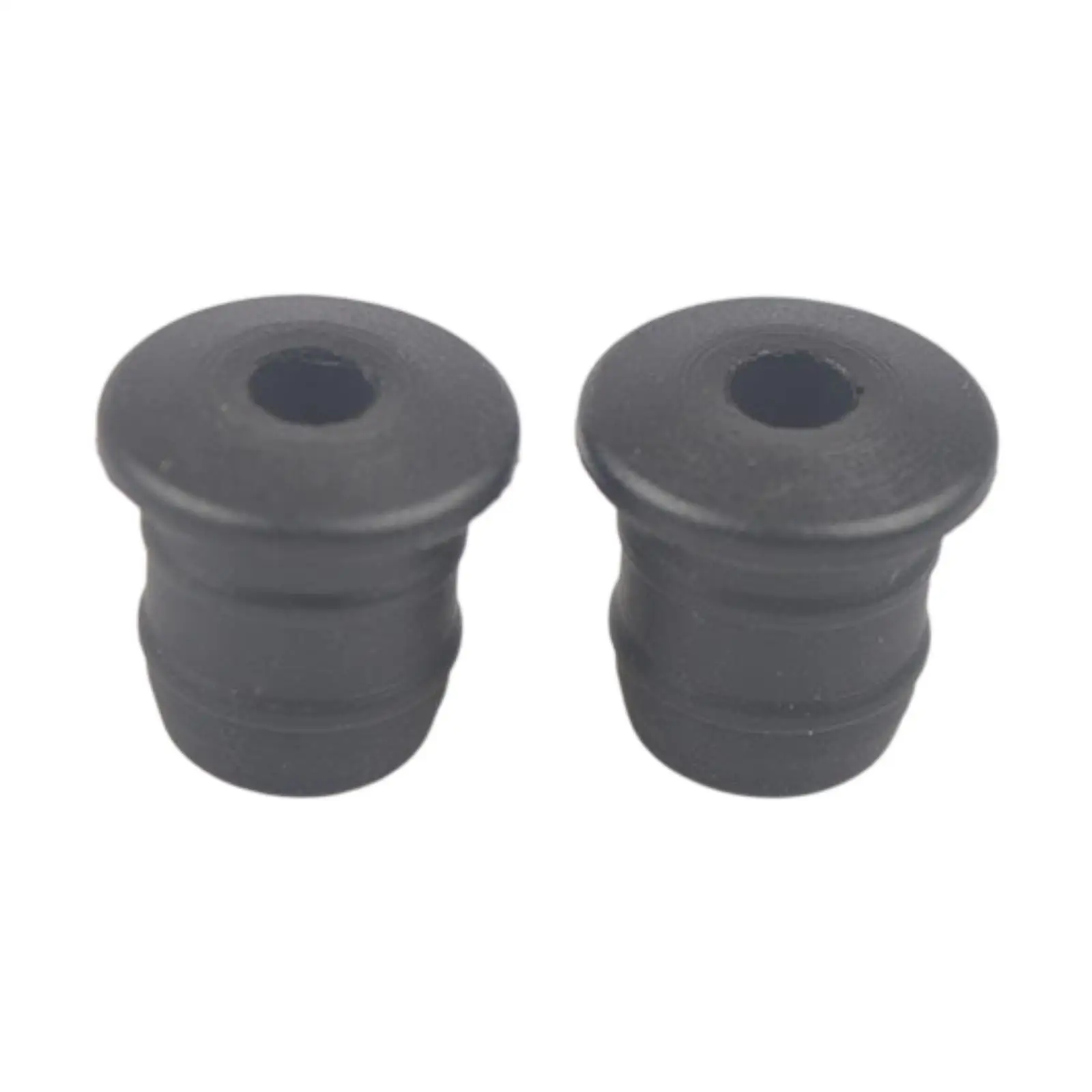2x Bike Front/Rear Derailleur Rubber Plugs Replaces Rubber Functional Convenient Bicycle Cable End for Mountain Bikes