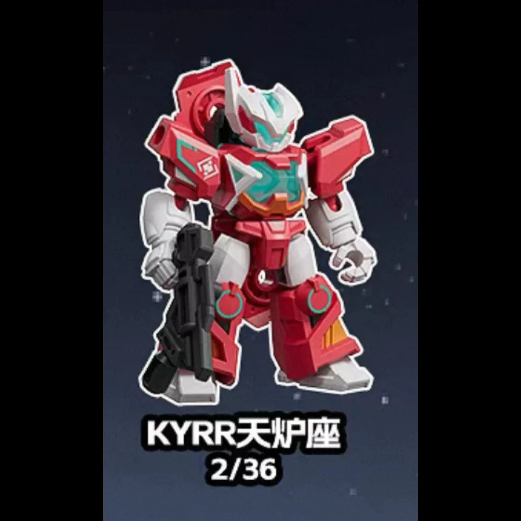 Blokees Original IP ASTRAL RALLY Defender Versie Blind Box Bouwbare Figuur Geassembleerd Mecha Model Display Collectible Speelgoed Cadeau