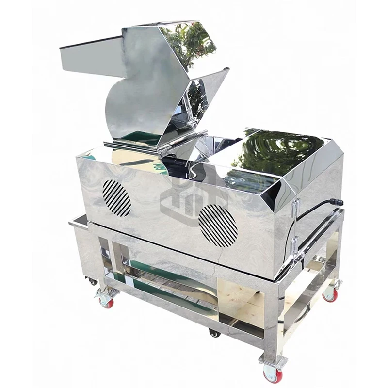Stainless Steel Chemical Plastic Cinnamon Star Anise Spice Grinder Plant Chinese Herbal Large Particle Grinder