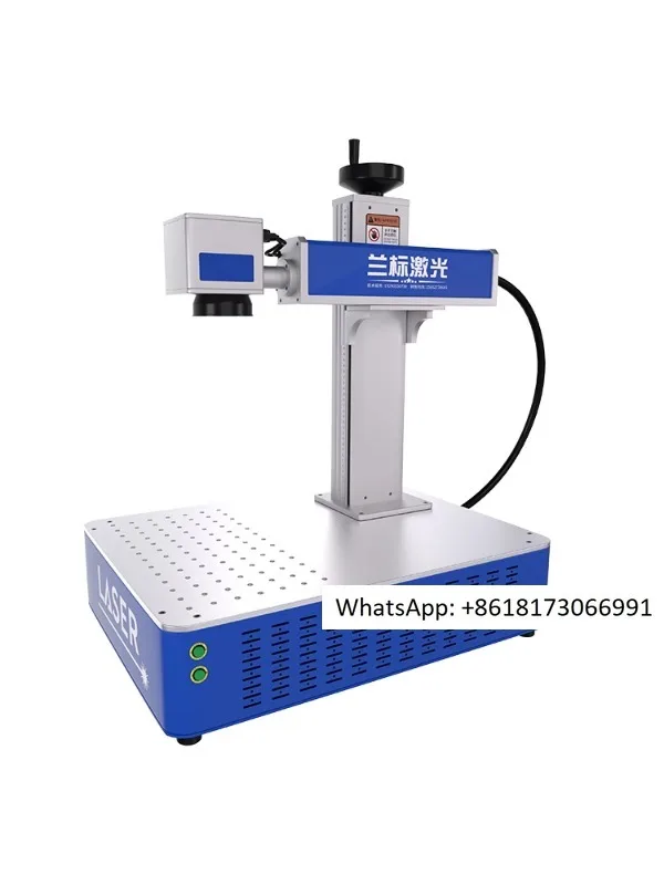 Blue label laser marking machine, metal nameplate engraving machine, handheld fiber optic engraving and coding machine