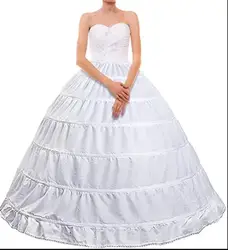 6 Hoop Petticoat Ball Gown for Bigger Quinceanera Wedding Dress Crinoline Petticoats Underskirt Bridal Accessories