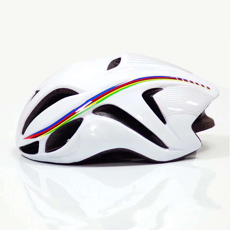 Casco de Ciclismo para triatlón, Protector aerodinámico para carreras de montaña, equipo de Ciclismo