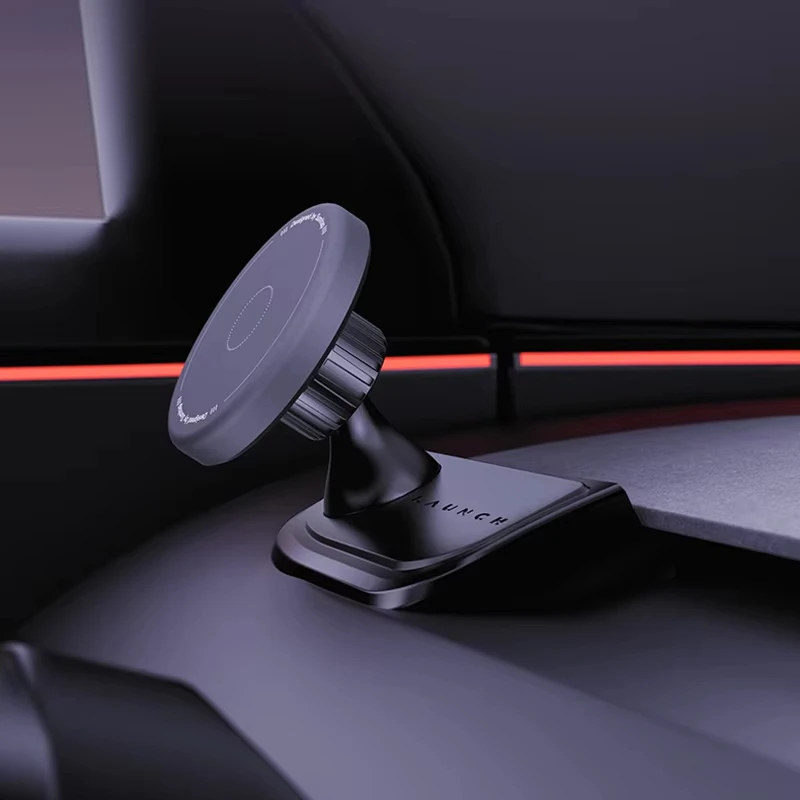Silikonowy magnetyczny uchwyt na telefon do Tesla Model 3 Highland Model Y Juniper LHD RHD, akcesoria do wnętrza samochodu kompatybilne z MagSafe — zdjęcie produktu 6