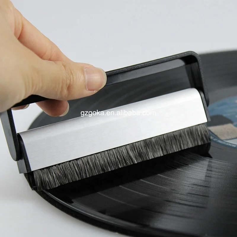 Anti-static Carbon Fiber Record Cleaning Brush Turntable Cleaning Brush