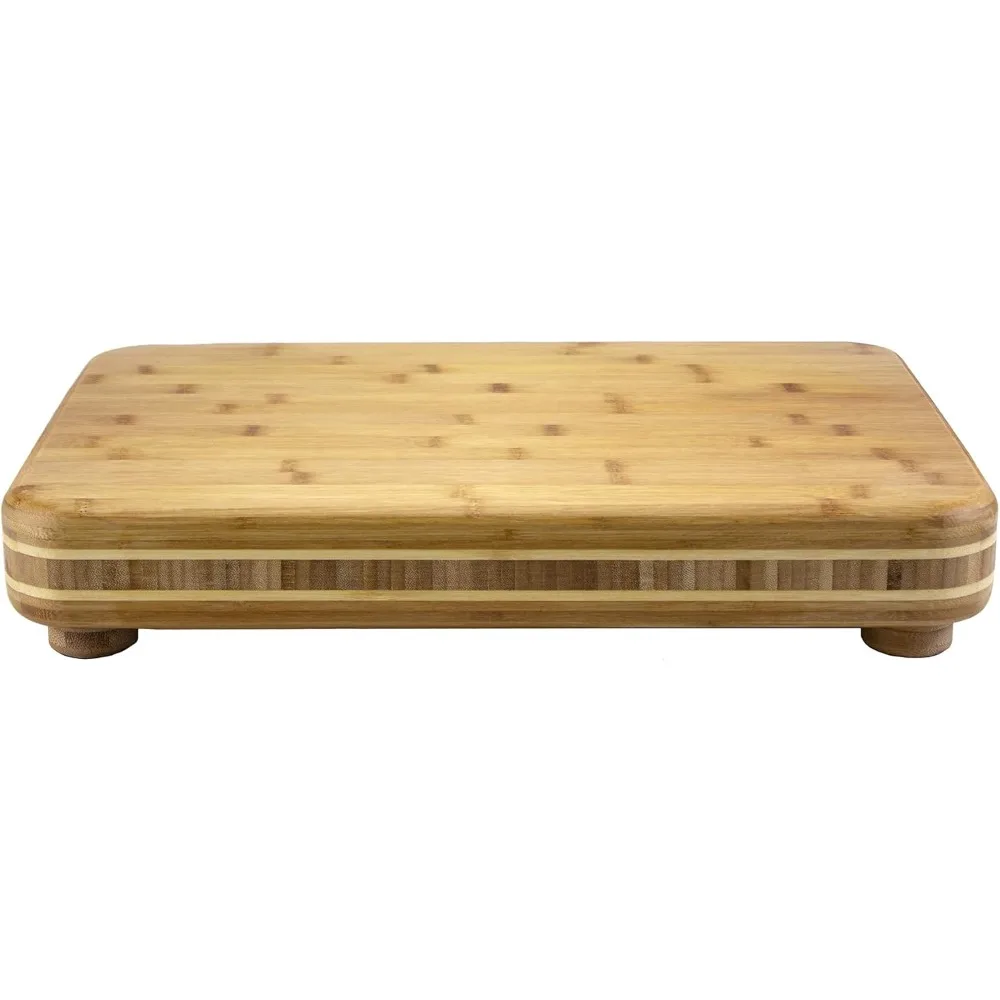 Totally Bamboo Bamboo Big Easy Chopping Block, 19