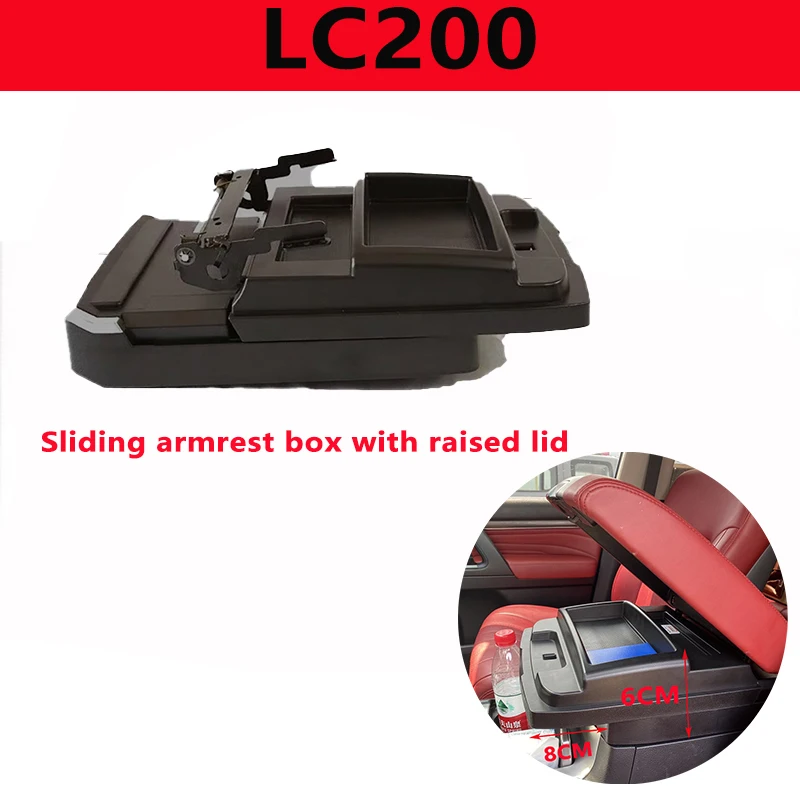 

Suitable for Land Cruiser LC200 Middle East Version With Refrigerator, Double-layer Design Pull-out Liftgate and Storage Lid