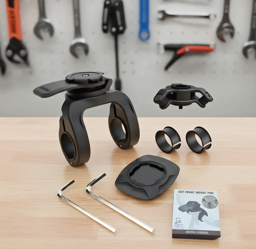 

Adventure Motorcycle Phone Mount, Heavy Duty Anti-Shock Holder for Off-Road Dirt Bike Harley - Secure Vibration Dampener