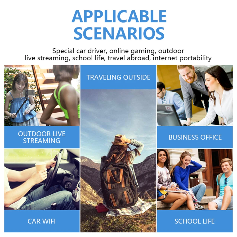 150MbpsポケットWiFiルーター LCDスクリーン 小型 4Gワイヤレスルーター 4000mAh ポータブル 4G LTE WiFiモデム 携帯電話 タブレット ノートパソコン対応