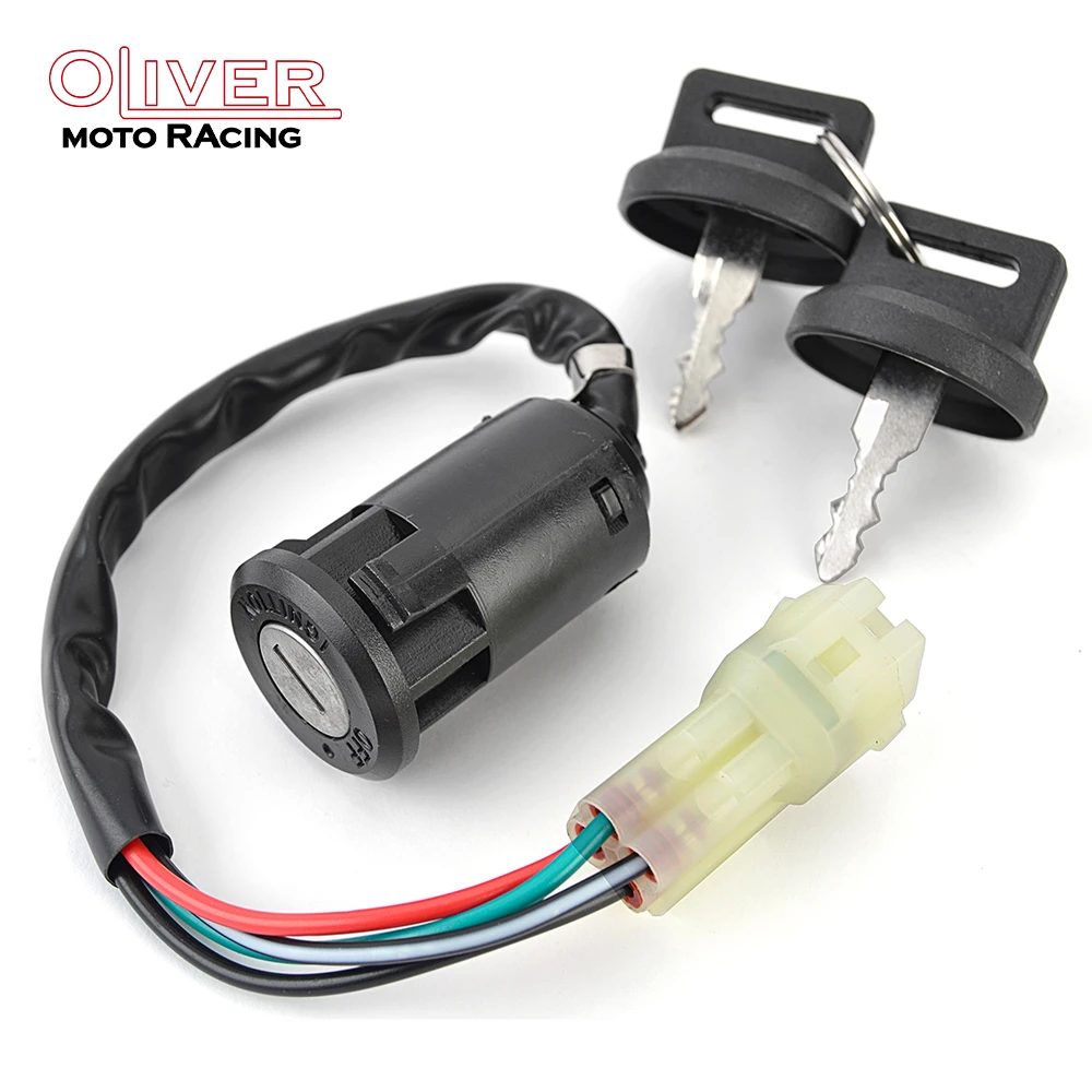 

Выключатель зажигания с ключом для Can-Am DS70 DS90 DS90X 2008-2023 2009 V35100DGF010 для Arctic Cat ATV 50 90 Utility DVX 3303-423