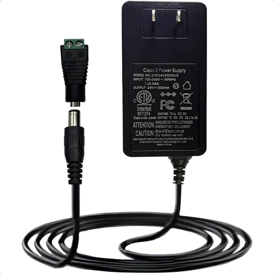 

24 В 3 А постоянного тока Power ply72 Вт 24 В Power ply для светодиодной ленты COB Светодиодный адаптер 24 В постоянного тока с вилкой 5,5x2,1 мм постоянного тока переменного тока 100240 В до